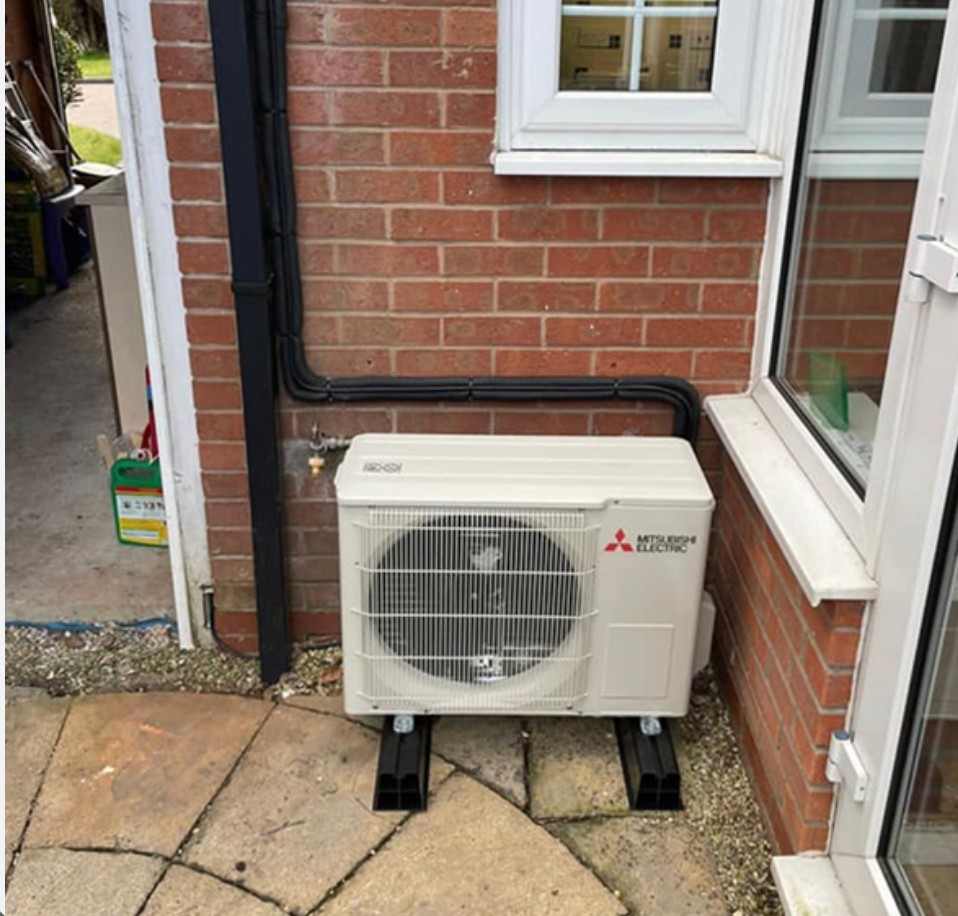 Air conditioning outdoor unit installation in Chester-le-Street — My Home Heroes